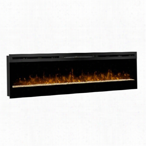 Dimplex Blf74 Galveston  74"" Wall Mountain Electric Fireplace In Bafk