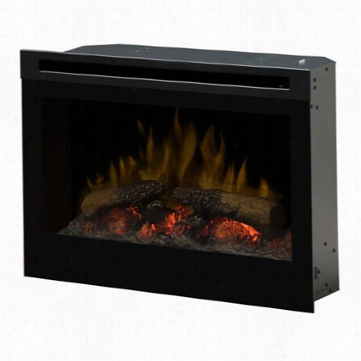 Dimplex Df2550 25"" Self-trimming Plug-in Firebox With Log Set