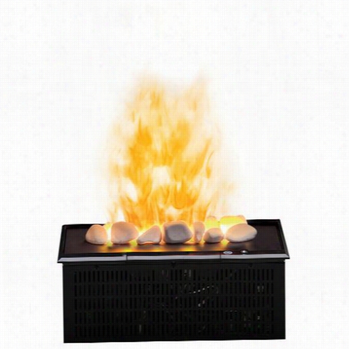 Dimplex Dfi400r Opti-mst Casestte In Black With River Rocks