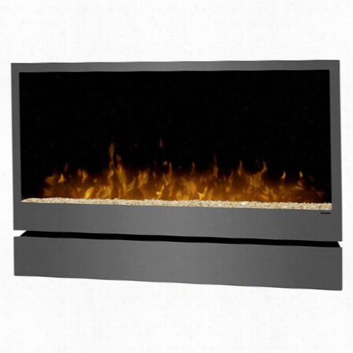 Dimplex Dwf36pg Inspir Ation 36"" Inspiration Wall Moun T Electric  Fireplace In Pewter Gray