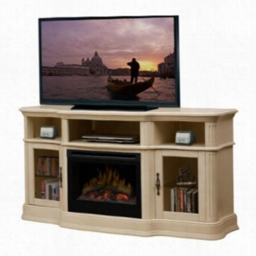 Dimplex Gds25-1245 Oprtobello Media Console Electric Fireplace With Log Set