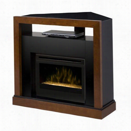 Dimplex Gds25g-5309wn Tanner Media Console  Electric Ireplace In Espressso With Glass Ember Bed