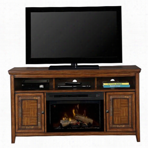 Dimplex Gds25l-1410lb Lynbrook Electric  Fireplace Media Cons Ole In Cinnamon With Realogs