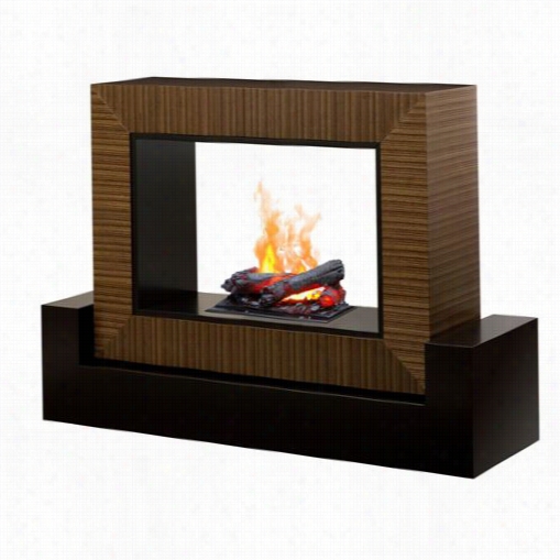 Dimplex Gdsopl-1382cn Amsden Lectric Fireplace In Black/  Cinnamon