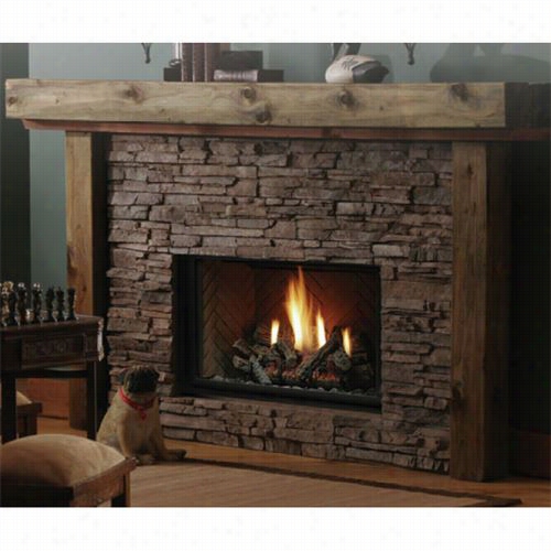 Kingsman Hbzdv3628 36"" Zero Clearance Direct Vent Fireplace