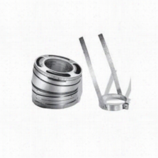 M&g Duravent 8dp-e30 Duraplus 8"" Class A Chimney Pipe Galvanized 30 Degree Elbow Kit