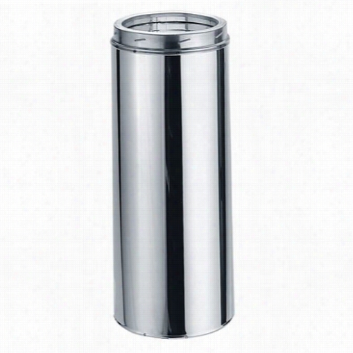 M&g  Duravent 8dt-18ss 18"" Chimney Pipe (8"" Dt Stainless)