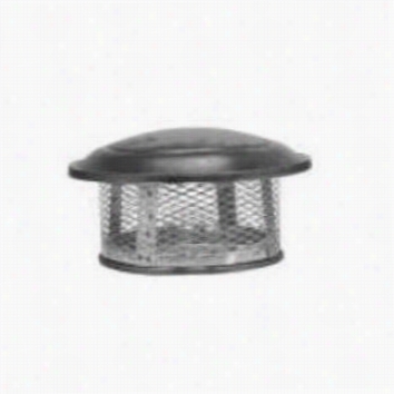 Metalbes T 16s-ezct-s Sure-temp 6"" Class  A Chimney Pipe Round Top With Spark Arrestor