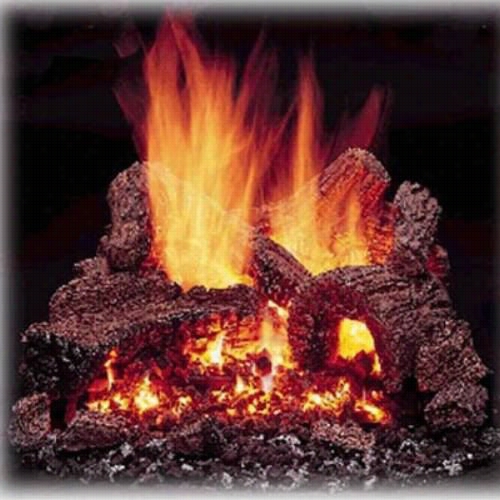 Monessen V Dy24-18d2a Duzy 4 Piece Fiber Ceramic Log Set With Vdy24 Vented Burner Company