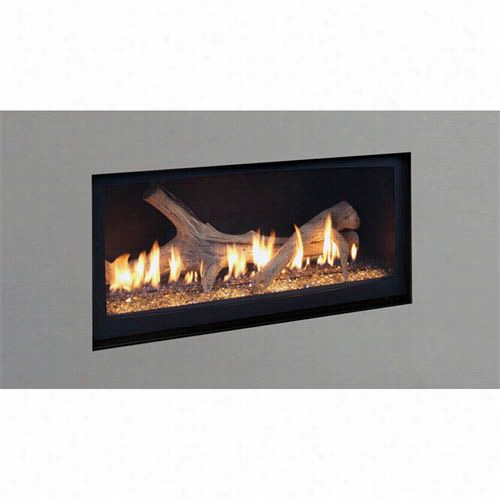 Monessen Wdvp500 Serenade 42"" Top Vent Wide View Direct Vent Fireplace