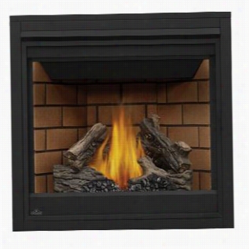 Npoleon Gx36ntre 26,000 Btu Dir Ect Vent Zero Clearance Natural Gas Fireplace With Electronic Ignition