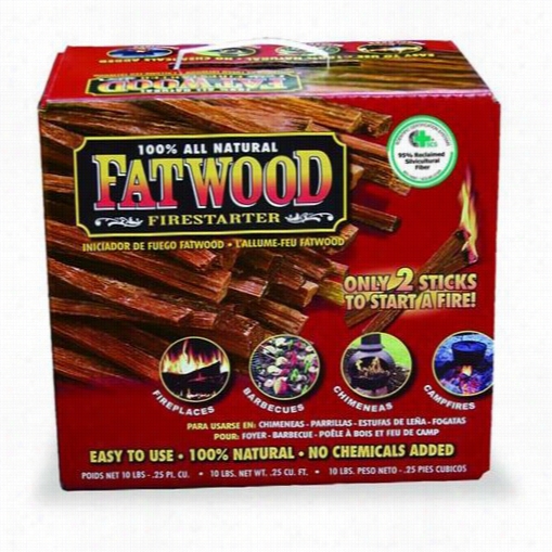 Uniflame C-17110 10 Pounds Fatwood In Color Carton