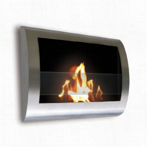 Anywhere Fireplce 02 Chesea Indoor Wall Mount Vent Free Fireplace