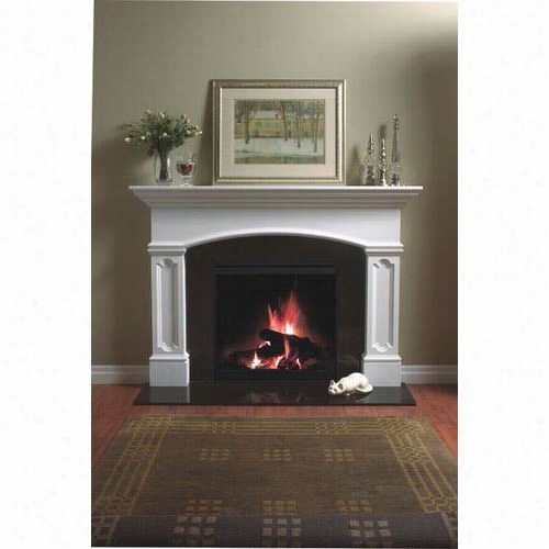 Balmer Mantels 4112 Aberdeen Gypsum Cement Mantel