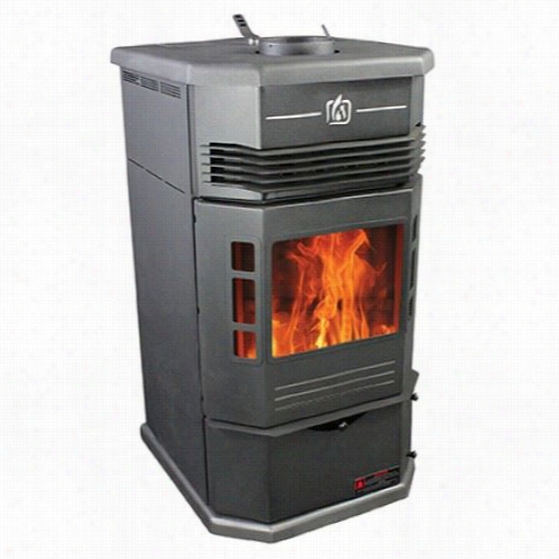 Breckwell Spg9000 Montciello Bay Front Gravity-feed Pelletstove
