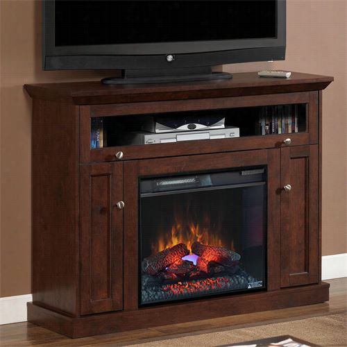 Clsssic Flame 23de9047-pc81 Windsor Wall Or Corner Electric Fireplace Media Cabinet