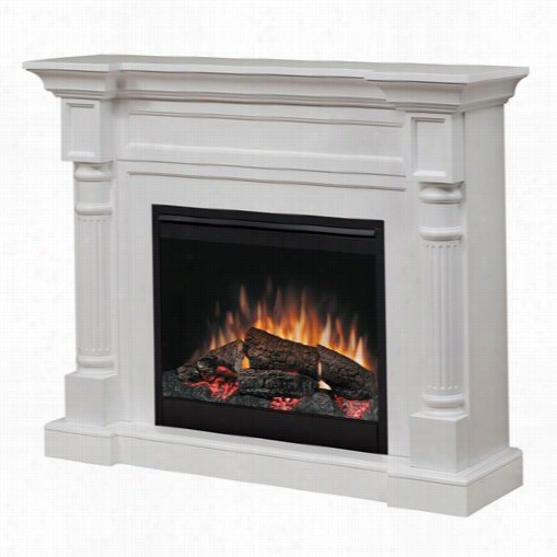 Dimplex Fp26-1109w Winston 26"" Electric Fireplace In White