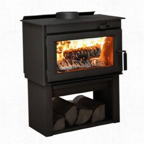 Drolet Db032 00 Deco Conteporary Wood Stove