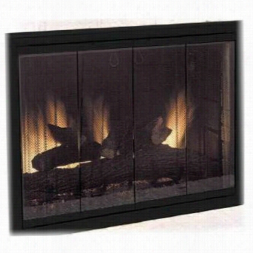 Hearth Craft 5 Horizon Trimless Full Plait Doors For Masonry Fi Replaces Sizes 39"&quo; And Over