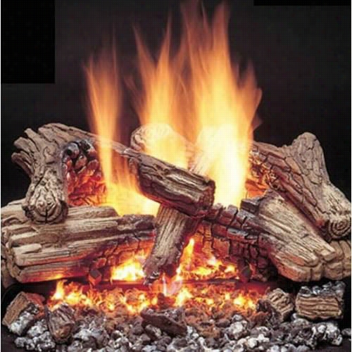 Majestic Vdy2-18d2a 4 Piece Fiber Ceramic Log Ser With Burner Assembly