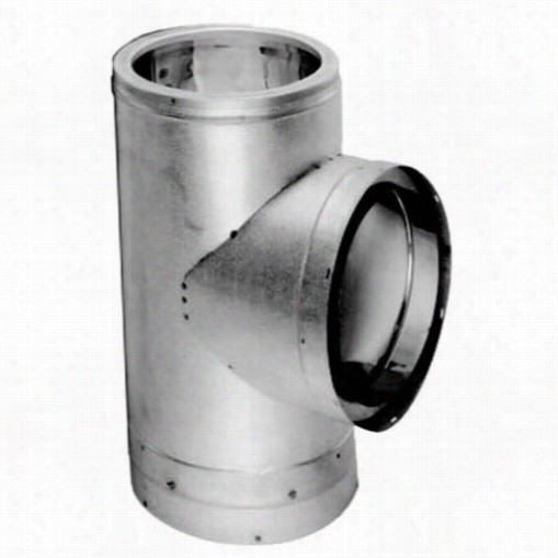 M&g Duravent 10dt-t Durratech 10&q Uot;" Class A Chimney Pipe Tee With Cap