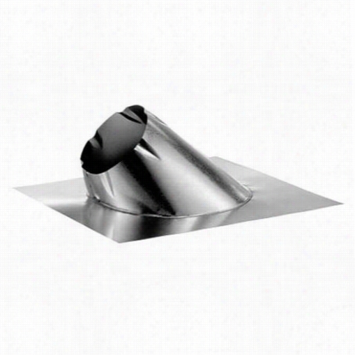 M&g Duravent 7dt-f12 Duratech 7"" Class A Chimney Pipe Adjustable Roof Flashinng For 7/12 - 12/12 Pitch