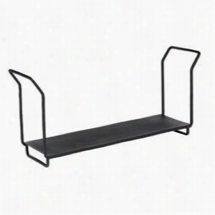 Minutemaan Wdh-36 36"" Wrought Iron Wood Holder In Black