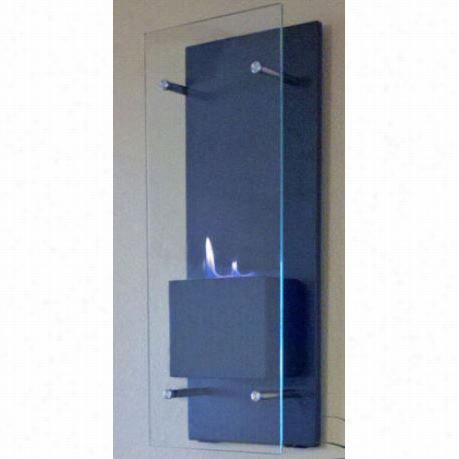 Nu-flame Nf-w3cao Cannello Ethanol Burning Wall Mount Fireplace