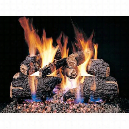 Peterrson Real Fyre Chdg45charred Oak Vented Gas Log Set With G45 Triple T Burner