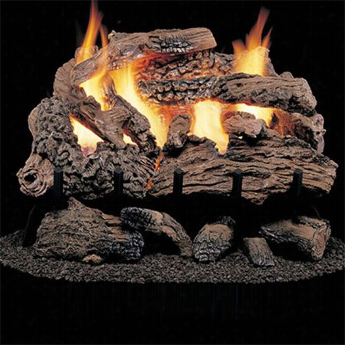 Superior Fireplaces V1f8 18"" Vent- Free Log Set With Millivolt Control 30,000 Btu