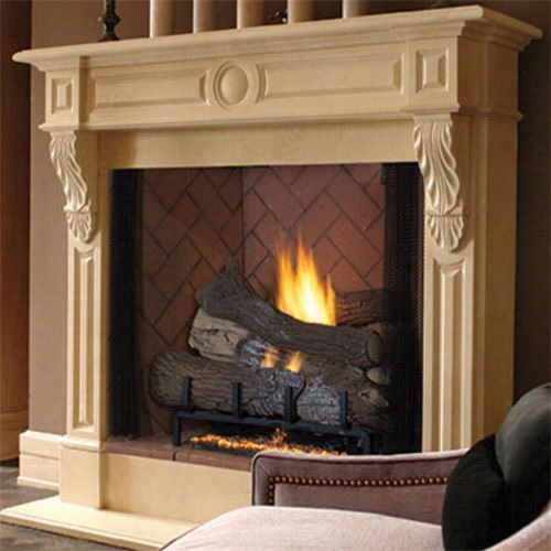 Superior Fireplaces Vrt4536 36"& Quot; Paneled Ve Nt Free Fireebox With Herringbone Brick