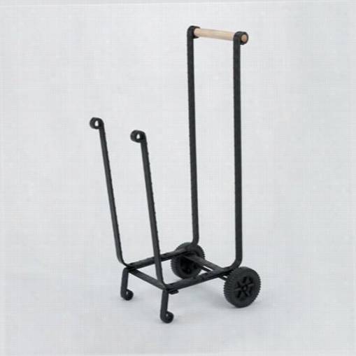 Woodfieldd 61258 Wood Cart With Wheep S In Blac