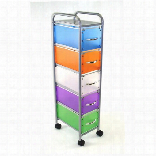 4d Concepts 363029 5d Rawer Chest Decorative Storage Cabinet