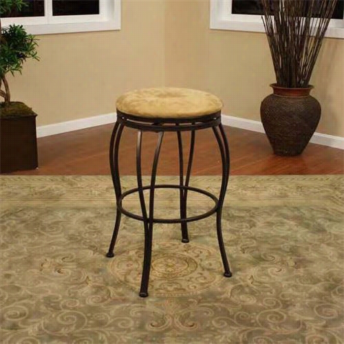 American Heritage 124848cc-m42 Padova 24"" Bar Stool In Coco With Caeml Microfiber