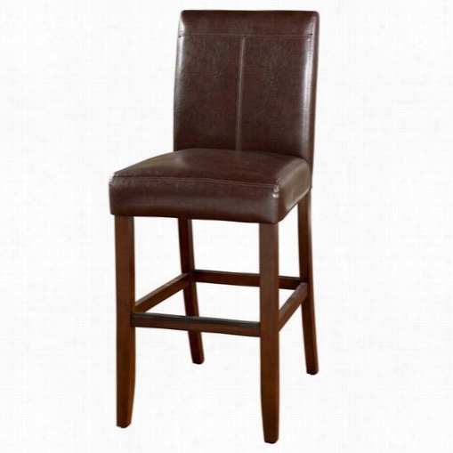 American Heritage 130101 Carla Bar Height Chair In Brown
