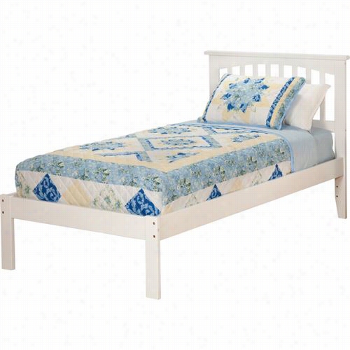 Atlantc Furniture Ar872100 Com~ Twin Bed With Open Foot Rail