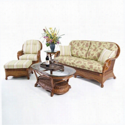 Boca Rattan 75000-4pcs Newport Seating 4 Drama Set