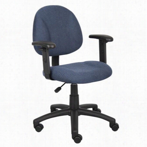 Boss Office Products B316  Deluxe Posture Chair With Ajdustable Atms