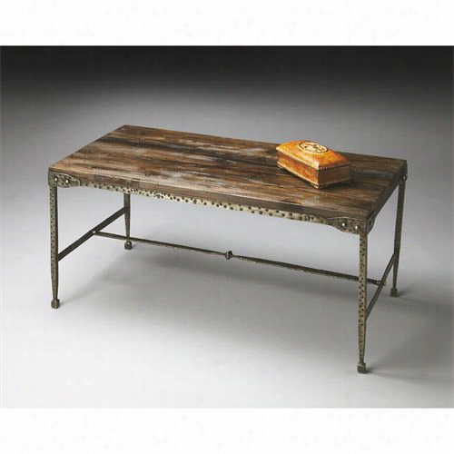 Butler 2b84120 Mountain Lodge Cocktail Tablei N Hammered Pewter