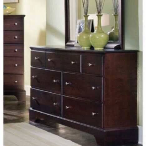 Carolina Furnture 4 Premier 7 Drawer Triple Dresser