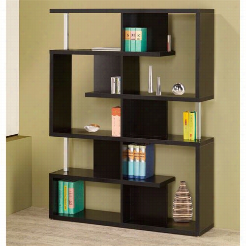 Coaster Furniture 800309 Modern Bookcase In Black