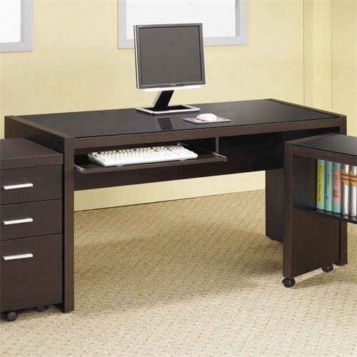 Coaster Furniture 800901 Papineaau Computer Desk With Keyboad Rdaawer