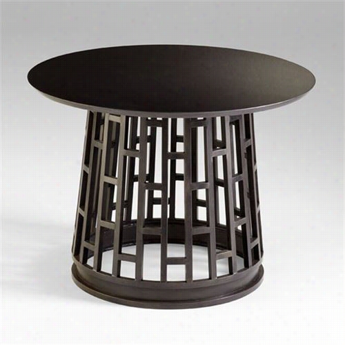Cyan Design05032 Paulo Foysr Table In Raw Steel