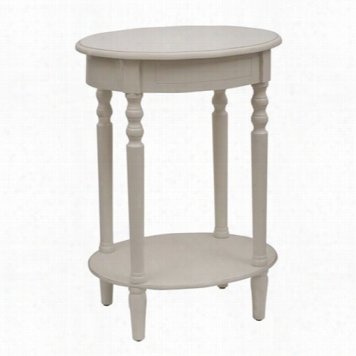 Decor Thearpy Fr147 Simplify Oval Accent Table