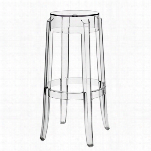 East End Imoprts Eei-170-clr Casper Barstool In Clear