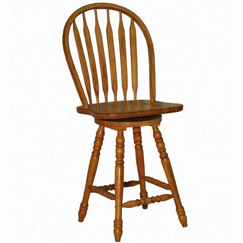 Eci Furniture 2190 Yorkshire Lage Bowback Ccounter Stool - Suit Of 2