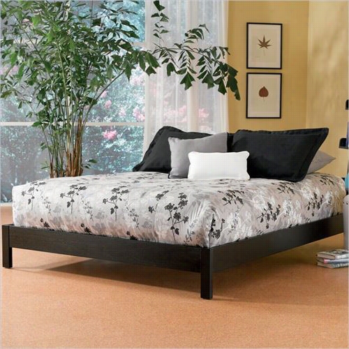 Fashioon Bed Gro Up B51096 Murray King Size Platform Bed In Bla Ck