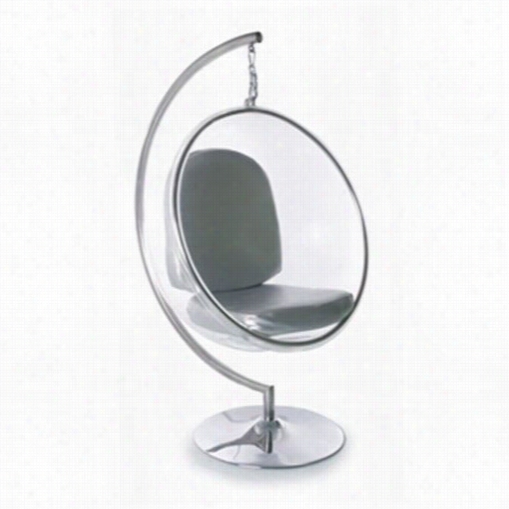 Fine Mod Imports Fmi1161 Bubble Stand In Stainless Steel