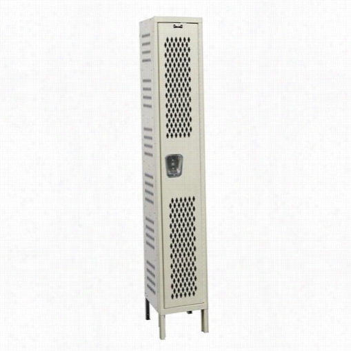 Haallowell U1288-1hv-a 12""w X 18""d X 78""h Singlet Ier 1-wide Assembled Heavy -duty Ventilated Locker