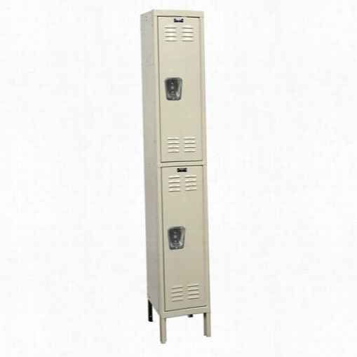 Hallowell  U151 8-2a 15""w X 21""d X 78"&q Uot;h Double Tier 1-wide Assembled Premium Locker